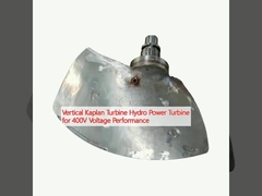 垂直カプランタービン 400Vの電圧性能のための水力発電タービン