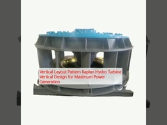 垂直配置パターン カプラン水力タービン 最大発電のための垂直設計