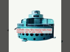ZG20SiMnガイドバネス素材 油水冷却付き水力発電機