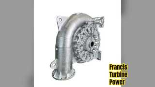 フランシス水力タービン: 効率的な発電