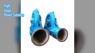 Turgo タービン: 高揚程出力ソリューション