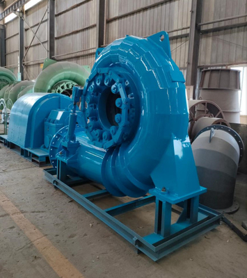 横のフランシス島のハイドロ タービン500kw水タービン発電機