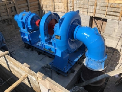 100kw垂直/横のハイドロ発電機の評価される流れ0.3-100m3/S