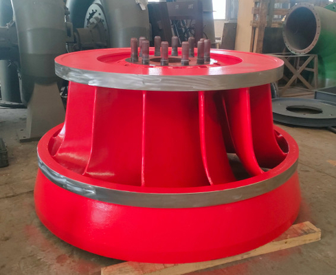 500KW〜1250KW出力 水平式フランシス水力タービン 超重用用用フランシス水力タービン