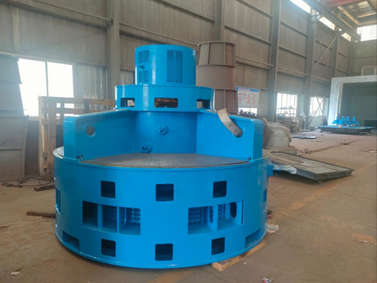 300KW 容量 オイル水冷却 6-20KV 水力タービン ステンレス鋼 / 鋳鉄ランナー