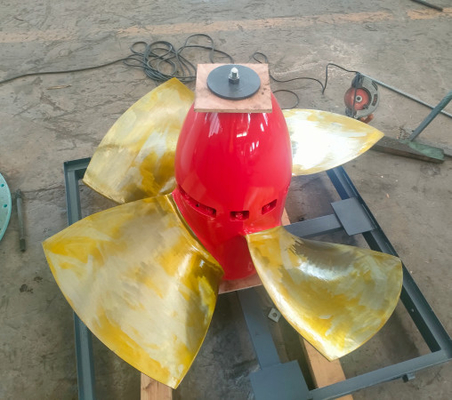 300KW 容量 オイル水冷却 6-20KV 水力タービン ステンレス鋼 / 鋳鉄ランナー