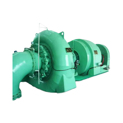 パルトン水力タービンで134mの水頭と600r/minの速度で発電が単純化されました