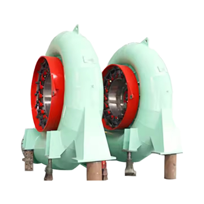 500-1500r/min 定速 設計放出量1.0m3/s 2.2m3/sと入口流量2 M3/sのフランシス水力タービン