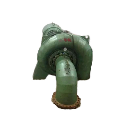 水平式フレンチス水力タービン 1.8 M3/s アウトレットフローレートと 1.0m3/s 2.2m3/s 設計放出