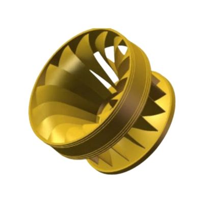 ISO-Standard Stainless Steel Hydraulic Turgo Turbine for Renewable Hydropower with Customizable Power