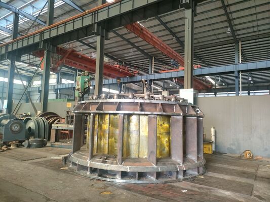 水力発電プロジェクト向け、可動ガイドベーン付きカプラン水車、炭素鋼ケーシング、垂直吸水口