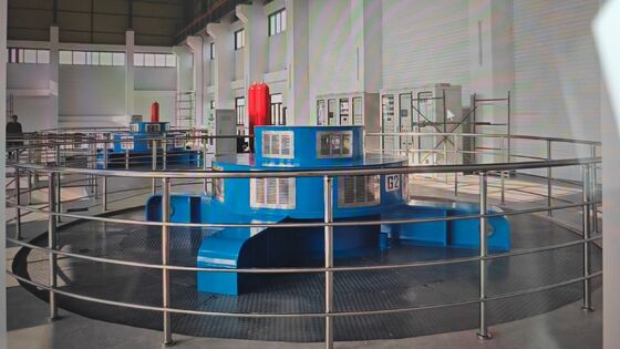 比類のない信頼性を備えた、中～高落差向けカスタム垂直フランシス水車