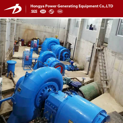 縦のタービン ハイドロ電力システム2000kw 0.8-0.9の力率