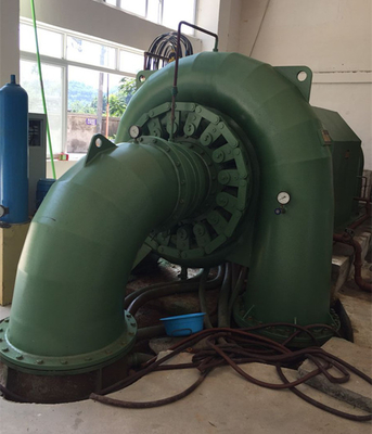 25m水頭部のフランシス島のハイドロ タービン ステンレス鋼のランナー200kw 1.02m3/S