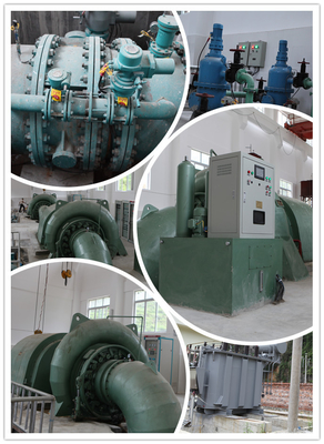 HPP フランシス タービン発電機 700kw ブラシレス 電気生産