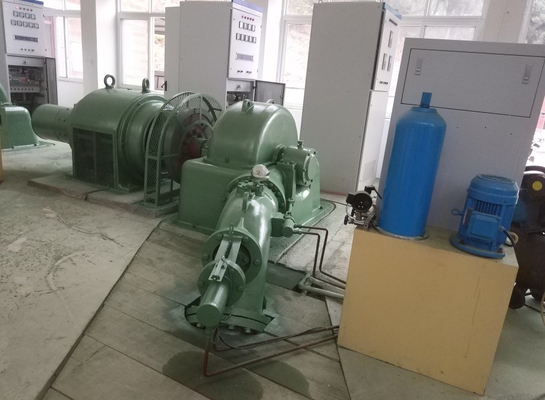 縦800kwマイクロ ハイドロ力のターゴの発電機30-300mの頭部
