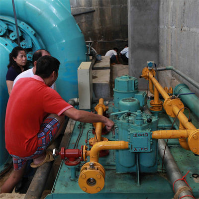 水力発電のペルトン水力タービン