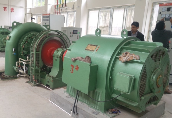 350kw小型水力電気発電機400vのブラシレス ハイドロ タービン・ジェネレーター