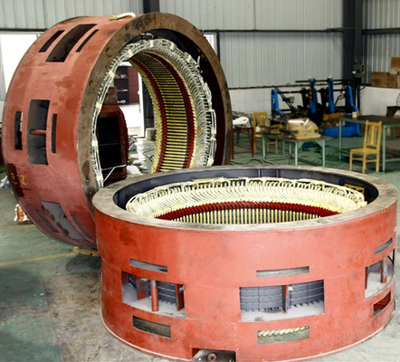 Samll HPP水力発電所550mヘッドペルトンの水車の発電機の高いヘッド水タービン