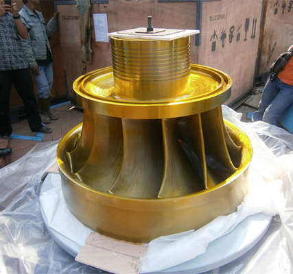 フランシス島 カプラン水タービン部品のランナー縦の横の150RPM-1000RPM