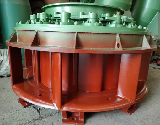 650kw縦のハイドロ タービン固定ランナーの刃の二重正規システム