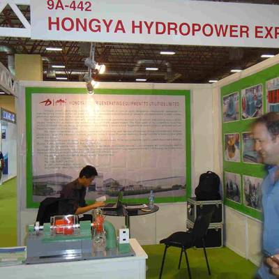 格子50KW-20MWを離れた格子の固定刃の軸流れのプロペラのハイドロ タービン
