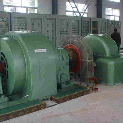固定刃縦のカプラン100 Kwの水力電気発電機16m水頭部