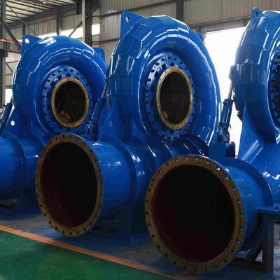 5Mwフランシス島の垂直ハイドロ タービン120m水頭部の可変的な圧力