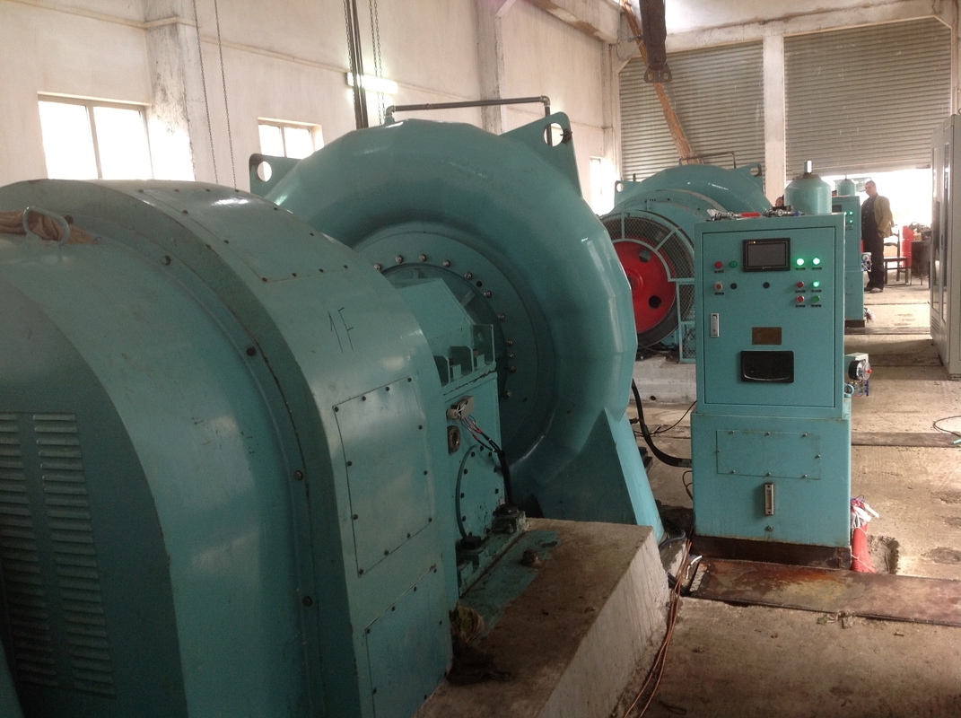 20~200mヘッドと50HZ周波数を持つ水平フランシスタービン