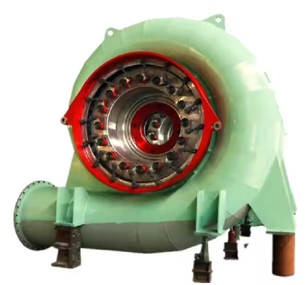 炭素鋼Q345スピラルケース 50 M-120m名目ヘッド水力発電所のためのフランシス水力タービン