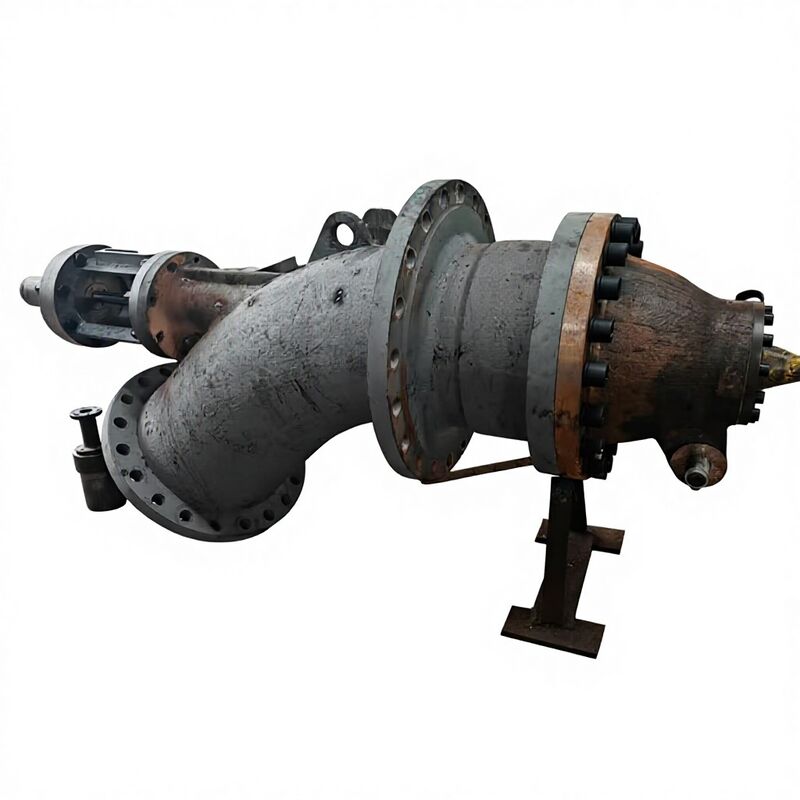 Stainless Steel Nozzle Ring Pelton Hydro Turbine with Dual Nozzles for High Head 100m-800m Applications