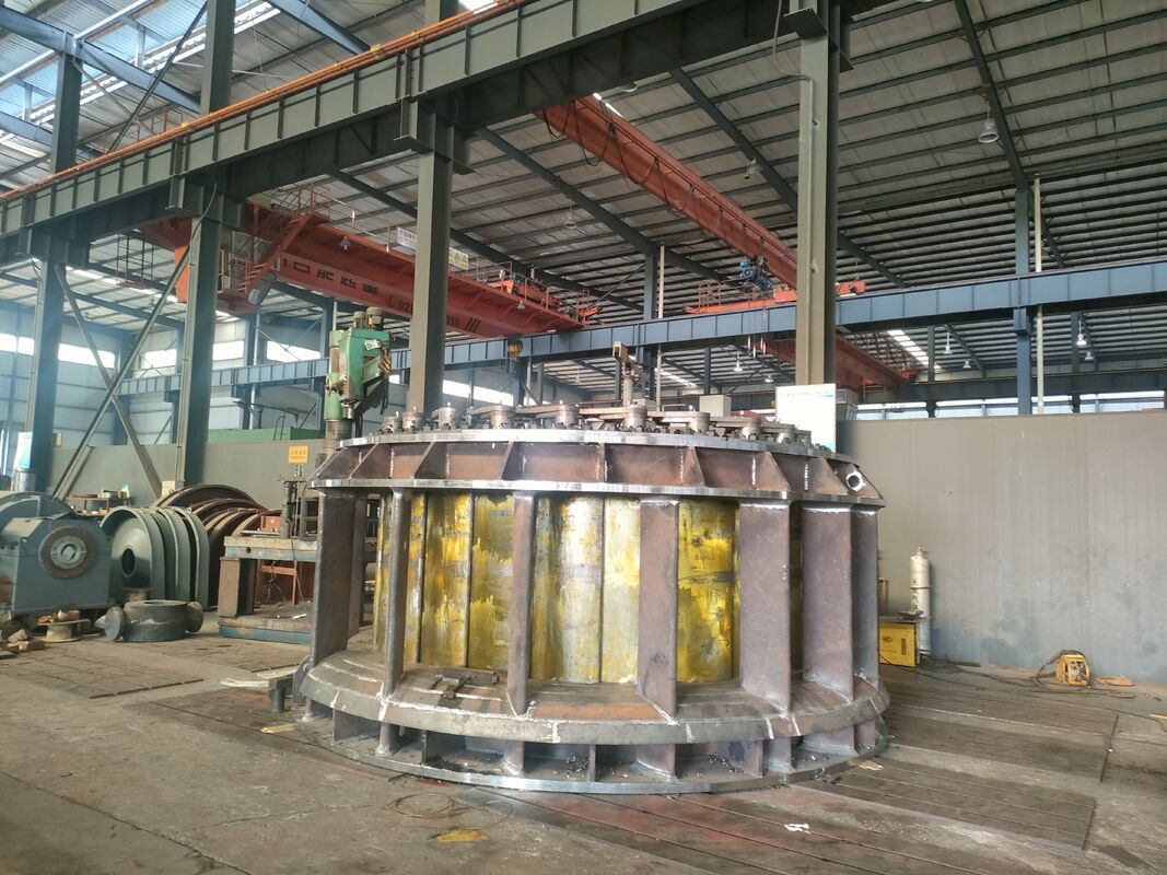 水力発電プロジェクト向け、可動ガイドベーン付きカプラン水車、炭素鋼ケーシング、垂直吸水口