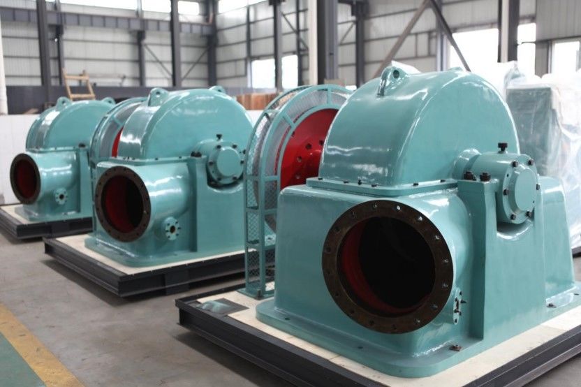 550kW ターゴホイールタービン