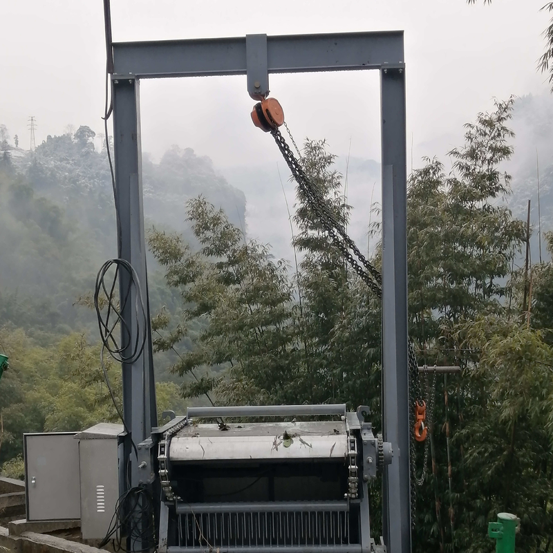 IP55水力発電所水タービンのための自動棒スクリーンの排水処理1kw
