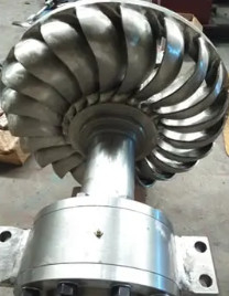 ターゴ 水力衝動タービン 環境への最小限の影響と動作速度 1000 Rpm 3000 Rpm