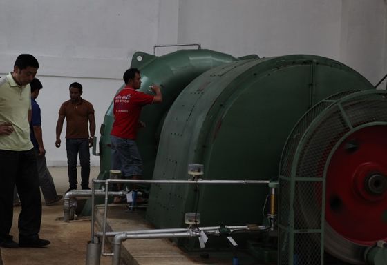 2000kWの水力タービン発電機