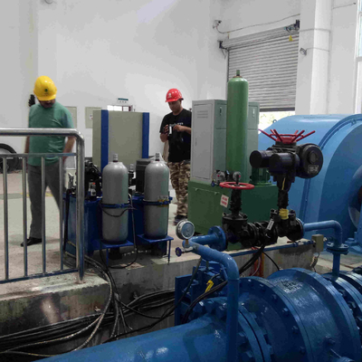 水力発電所8.2 M3/Sの高性能の信頼できる小さい5mwカプラン1mwのハイドロ発電機のタービン