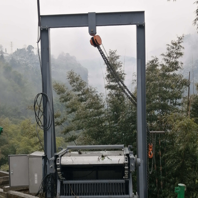 IP55水力発電所水タービンのための自動棒スクリーンの排水処理1kw